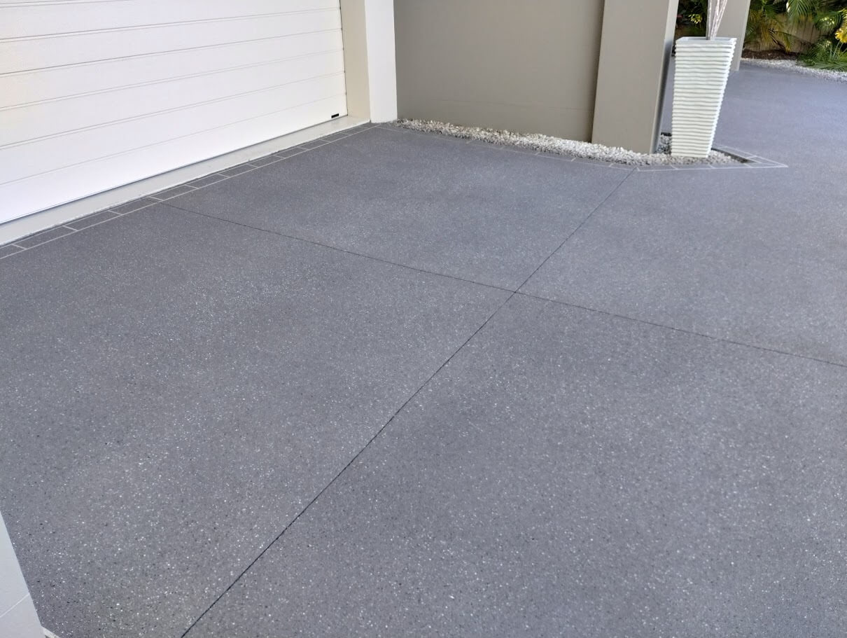 Spray-On Concrete After
