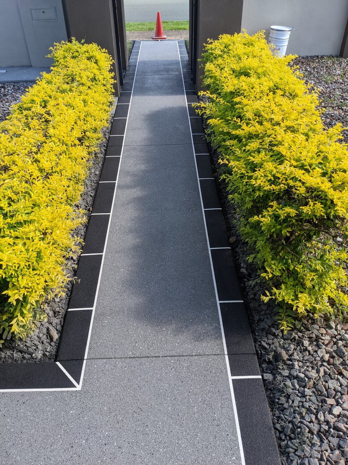 Spray-On Concrete After