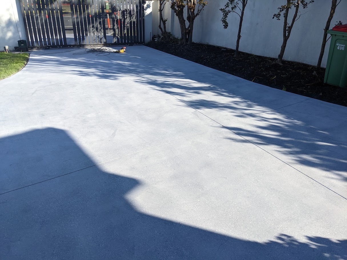 Polished Concrete Before
