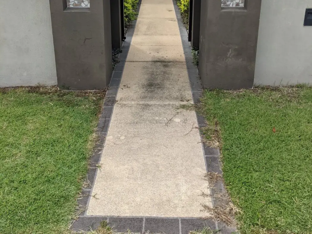 Spray-On Concrete Before Spray-On Concrete Before